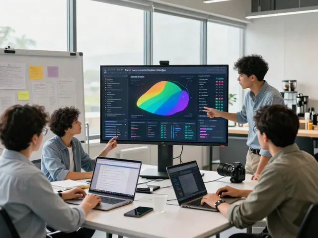 Instant indexing strategies being discussed by a diverse marketing team in a modern office.