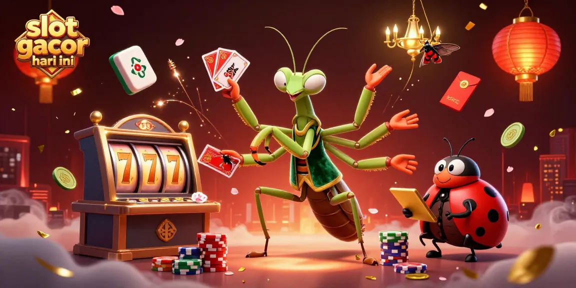 Experience thrilling slot gacor hari ini action with dynamic 3D casino characters and vibrant gaming elements.